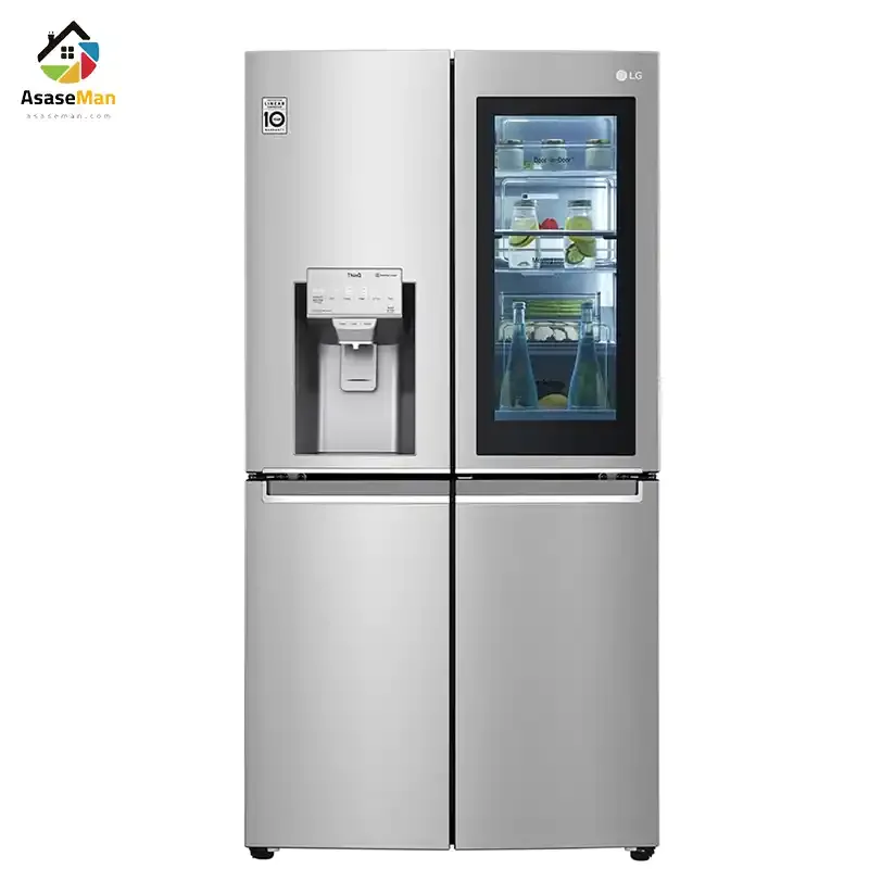 نمای کلی یخچال فریزر ال جی GMX945NS9F