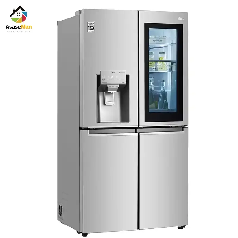 نمای راست یخچال فریزر ال جی GMX945NS9F